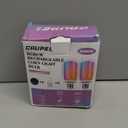 10000mAh Rechargeable Led Corn Light Bulb,Battery Operated Light Bulb with Remote Control, E26, 60W Equivalent, 800Lum, 3 Color Temperatures, 12 RGB, Emergency Lamp, 2PC