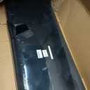 B FSOBEIIALEO Storage Ottoman Bench, Folding Tufted Ottomans with Storage, Extra Large 140L Footrest Bench for Bedroom, Luxury Velvet Fabric 43 Inches Black (43.3x15.7x15.7 inches)