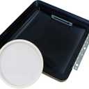 RV Roof Vent Lid Replacement 14"x14" Compatible with Fantastic Fan | Smoke Dome Cover with Stainless Steel Screen | Bug Proof RV Vent Cover for Camper Trailer Motorhome
