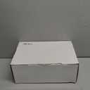 Hoimpro LED Waterfall Bathroom Faucet Matte Black, Single Handle Bathroom Sink Faucet 1 Hole, 3 Colors Light Changing vanity faucet, with Pop-up Drain and cUPC Supply Lines, Stainless Steel