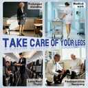 beister Medical Compression Pantyhose Women & Men,20-30mmHg Open Toe Thigh High Compression Tights Graduated Support