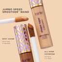 tarte shape tape creamy concealer  Full-Coverage, Hydrating, Natural Matte Finish Formula for Under Eye, Dark Circles, Fine Lines, Redness, Dermatologist-Tested, Vegan, Cruelty-Free (Brown)