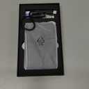 AI Voice Recorder, Free Transcribe & Summarize AI Audio Recorder, Support 121 Languages, 64GB Memory, Wireless Charging, App/ Web Control, Digital Recorder for Lectures, Meetings, Calls, Black