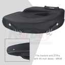 Karbay 532406581 Lawn Tractor 46-in Deck Mulch Cover Assembly Compatible with Craftsman Husqvarna AYP 46" Stamped Deck Mower, Replace 405454, 406581