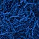 Caleihd Crinkle Cut Paper Grass Cushion Paper Streamer for Christmas Wedding Birthday Bridesmaid Engagement Craft Gift Boxes Bags Filler Decoration 4.5oz Navy Blue