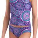 Kanu Surf Melanie Beach Sport 2pc Banded Tankini Swimsuit