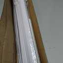 LazBlinds Cordless Roman Shades for Windows, 36" W 60" H, Light Grey | Blackout Room Darkening Thermal Insulated Window Blinds Lightweight Fabric Blinds for Indoor Windows