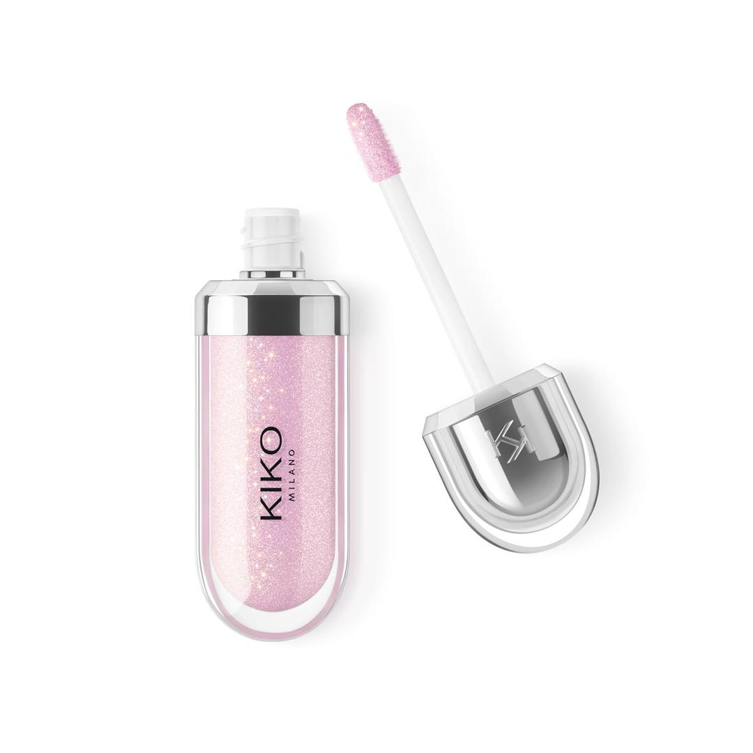 KIKO Milano 3D Hydra Lip Gloss  High Shine, Hydrating, Plumping, Non-Sticky, Moisturizing Lip Makeup (27 Pearly Lavender)