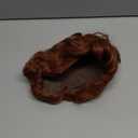 TISHINING Short Ombre Copper Pixie Cut Wigs for White Women Layered Copper Mixed Auburn Curly Wig with Bangs Natural Looking Synthetic Daily Party Wig