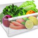 2188656 Crisper Bin, compatible with Whirlpool Refrigerator, Fridge Drawers, Kenmore Refrigerator Parts, Whirlpool Shelf Replacement- WP2188656,2188656 Fridge Crisper Drawer (Upper)