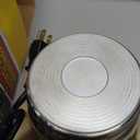 Hazel Quinn Milk Frother - Hot and Cold Detachable Milk Frother with Adjustable Temperature & Foam Thickness, Dishwasher Safe, for Latte/Cappuccino/Hot Chocolate, 400ML (13.5oz) - Floral Printed