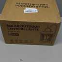 WdtPro 4 Pack Solar Lantern Outdoor Lights, Upgraded Bright Solar Lanterns Outdoor Waterproof, Hanging Solar Powered Lantern Over 12Hrs Lights for Outside Garden Yard Patio Tree Path Decor