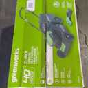 Greenworks 40V 21" Brushless Cordless (Self-Propelled) Lawn Mower (75+ Compatible Tools), 5.0Ah Battery and Charger Included