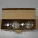 Vintage LED Edison Bulbs, 6W, Equivalent 60W, Dimmable, High Brightness Warm White 2700K, ST58 Antique LED Filament Bulbs with 90+ CRI, E26 Standard Base Light Bulbs, Clear Glass, Pack of 4