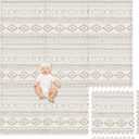 Play Platoon Large Baby Play Mat for Floor 9 Tile 72 x 72 in - Extra-Thick Interlocking Foam Tiles 24 x 24 in - Soft Puzzle Mats for Playroom - Neutral Playmat Rug - Canyon Print
