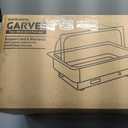Garvee Electric Chafing Dish Buffet Set, 3 × 3 QT Roll Top Food Warmer
