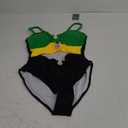 Eomenie One Piece Swimsuit for Women Ring Linked Monokini Sexy Bathing Suit Cutout Swim Suit M