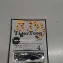 DOK TigerToes Premium Non-Slip Dog Socks for Hardwood Floors - Extra-Thick Grip that Works Even When Twisted - Prevents Licking, Slipping, and Great for Dog Paw Protection - Size Small