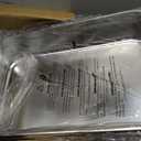 1/1 Full Size Hotel Pans with Lids | 4" Deep (4 Pack) | 4 Kitchen Tongs