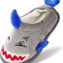 Slippers for Kids Toddler Boys Girls Memory Form Cute Animal House Shoes Warm Plush Winter House Slippers, Size 4/5