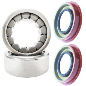 Pair Rear Left and Right Axle Wheel Bearing and Seal Kit Compatible with Chevy Blazer Silverado Suburban 1500 GM Hummer Isuzu Saab Pickup Truck