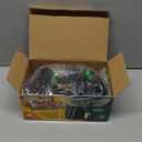 Flexi Hose Expandable Garden Hose with 8 Function Nozzle, 25FT - Lightweight Retractable Garden Hose, Water Hose - No-Kink Flexibility, 3/4 Inch Solid Brass Fittings and Double Latex Core (Black)