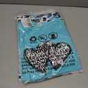 Toddler Girl Clothes Long Flare Sleeve Tops Bell Bottom Pants Baby Girls Clothing Sets Cartoon Graphic Outfit (Blue)