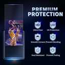 400 Hard Plastic Card Sleeves, Premium Plastic Baseball Card Sleeves, 3" x 4" Trading Cards Holder, Sports Baseball Football Game Cards Protectors (200 Hard Sleeve + 200 Soft Sleeve)