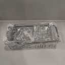 EUDELE 5-Pack Rustproof Stainless Steel Shower Caddy  No Drill Adhesive Bathroom Organizer with Large Capacity, Spacious Shower Shelves for Inside Shower, Kitchen & Home Decor Storage-XL Size (Light Grey)