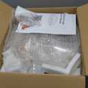 LEDIARY 19.7 Inch Low Profile Ceiling Fans with Lights and Remote, 6 Speeds, 3 CCT, Reversible, Dimmable Flush Mount Fan Light, Modern Ceiling Fan with Light for Bedroom, Gold