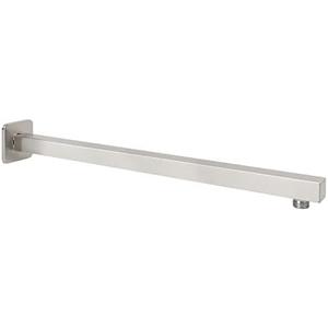 HarJue Shower Arm, Rain Shower Head Extension Extender, With Flange and Teflon Tape, Made of Thicken Stainless Steel for Bathroom Rainfall Shower (20 Inch, Brushed Nickel)