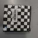 50 Pack Black and White Checkered Flag Party Napkins Disposable Race Car Birthday Party Supplies Racing Car Theme Party Paper Lunch Napkins for Baby Shower Kids Men Party Decorations Favors