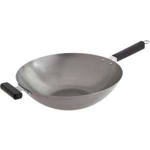 JOYCE CHEN Professional Series 14-Inch Carbon Steel Wok with Phenolic Handles