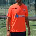 Barcelona Padel Tour | Shorts with Pockets for Men | Short in Breathable Fabric with Padel Print | Sportswear (Blue, XXL)