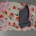 Recovery Suit for Dogs Cats After Surgery, E-Collar & Cone Alternative Surgical Suit, Prevent Licking Dog Onesies Pet Surgery Recovery Suit Soft Dog Bodysuit, Pink, L