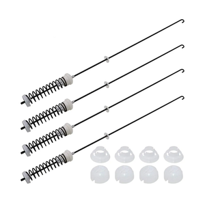 【ALLOY UPGRADED】W10780045 WTW4816FW2 NTW4516FW2 NTW4605EW0 NTW4516FW1 WTW4800BQ1 Washer Suspension Rods Kit 4 Pcs by Beaquicy-Washer Parts for Whirlpool Kenmore Suspension Rods RTW4516FW1,11020102310