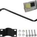 Nonslip Childrens Bicycles Training Handle with Secure Mounting Systems Black for Beginners Cyclists Children Bike Learning Stabilizers Grip (Learn to drive handr)