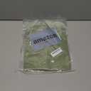 Rectangle Table Cloth, Waterproof Elastic Fitted Tablecloth for 6 Foot Folding Tables, Washable Polyester Tablecloths for Picnic, Camping, Outdoor (Green, 30"x72")