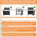 Genesis 2 Grill Parts for Weber 4-Burner GS4 Genesis II/II LX 400 SER Grill