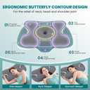 JINXIA Cervical Neck Pillow, Ergonomic Memory Foam Pillows for Neck Pain Relief with Breathable Pillowcase, Adjustable Contour Neck Support Pillow for Side Back Stomach Sleepers, Odorless