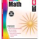 Spectrum 6th Grade Math Workbooks, Ages 11 to 12, Math 6th Grade Workbook Covering Multiplying & Dividing Fractions, Decimals, Math Equations, Percents, Probability, Statistics, Grade 6 Math Workbook, Paperback – August 15, 2014