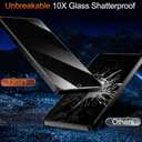 TZGZT 2 Pack for Samsung Galaxy S26 Ultra Privacy Screen Protector, Private Tempered Glass Film, Aluminum Metal Camera Lens Protector Accessories, Automatic 0 Bubble Installation, Case Friendly