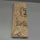 Kigley 3 Pcs Bamboo Wood Pegboard Drawer Organizer with 32 Pegs Wooden Peg Board Drawer Shelf Organizer Adjustable Peg System for Dishes Plate Pot Container Cookware Utensil Kitchen, 17" x 6"