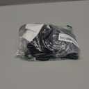 KINLINK 25 Pack Black Carabiner Clip, 2.75 inch Heavy Duty Spring Snap Hook, Small Caribeener Clips for Outdoor Camping, Swing Set, Hammock, Hiking Travel, Fishing, Quick Link Keychain