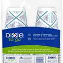 Dixie To Go Paper Coffee Cups, 12 oz, 132 Count (6 packs of 22 cups), Disposable Insulated Paper Cups for On-The-Go Hot or Cold Beverages