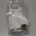 Kurt Adler 10-Inch UL 10-Light Gold/Ivory Angel Treetop