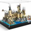 Acrylic Display Case for Lego 76419 Hogwarts Castle, Dust-Proof Protection Box, Custom Fit, 98% Transparency, Showcase Building Model, Gift for Lego Fans
