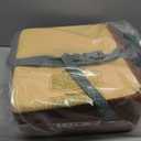 Toddler Booster Seat for Kitchen Chair & Dining Table  Waterproof PU Foam Cushion with Backrest & Safety Straps  Foldable, Portable Non-Slip Bottom Toddler Booster Seat for Table for Kids (Brown)