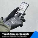 Waterproof Winter Work Gloves for Men and Women, Touchscreen, Freezer Gloves, Thermal Insulated, for Cold Weather