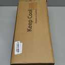 Cooling Comforter King Size, Double-Sided Cold Tech Fabric Quilted Bed Comforters Cooling Blanket for Hot Sleepers, Breathable Lightweight Summer Bedding, All-Season Ice Blanket, Dark Gray (King(108"x90"))